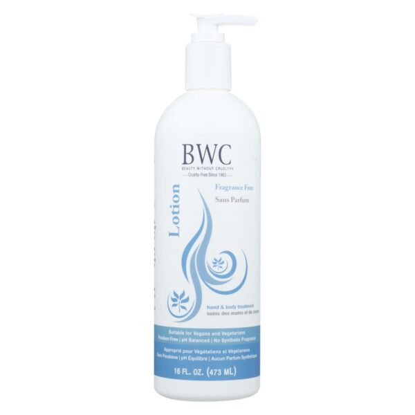 Beauty Without Cruelty - Body Lotion - Fragrance Free - 16 fl oz.