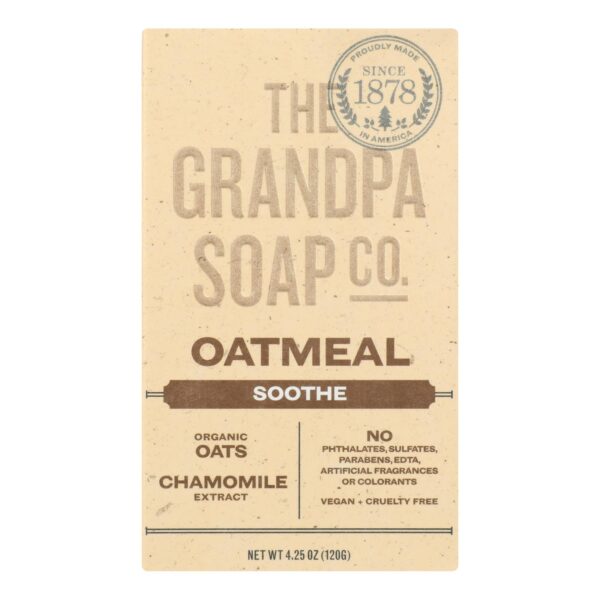 Grandpa Soap Co. Oatmeal Bar Soap 4.25 oz.