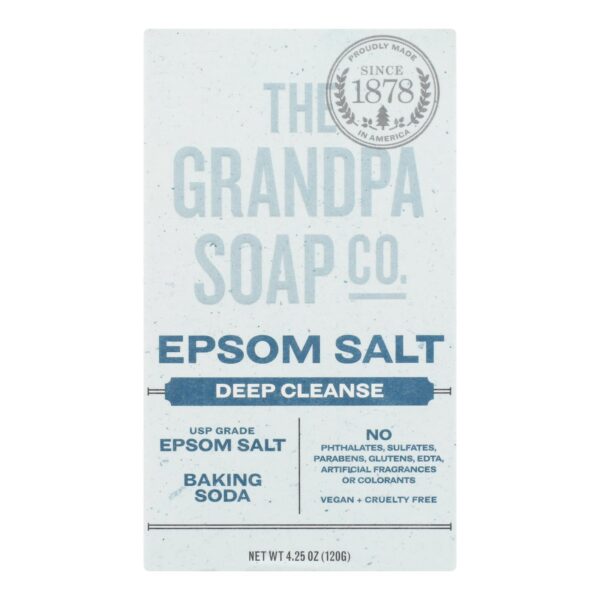 Grandpa Soap Co. Epsom Salt Bar Soap 4.25 oz.