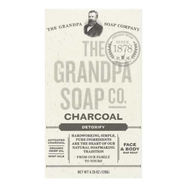 Grandpa Soap Co. Charcoal Bar Soap 4.25 oz.