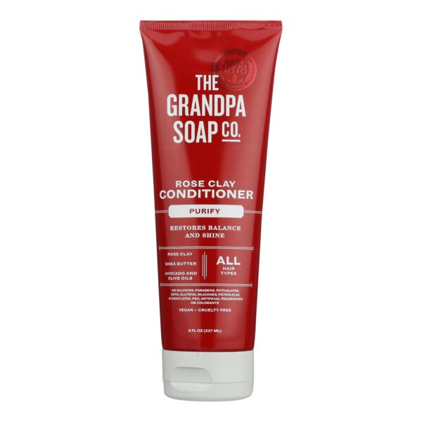 Grandpa Soap Co. Rose Clay Deep Conditioner 8 fl. oz.