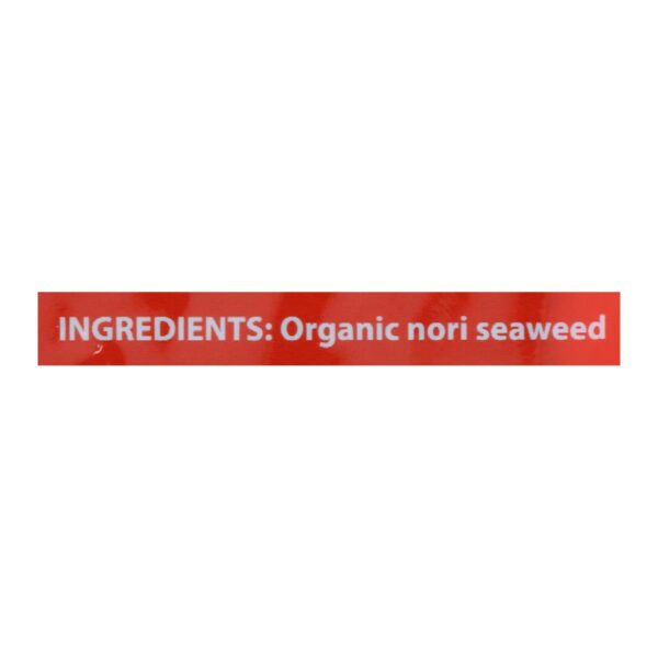 Emerald Cove Sea Vegetables Organic Pacific Toasted Sushi Nori 10 sheets - Image 3