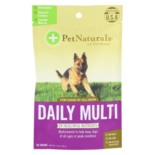 Pet Naturals Daily Multivitamin For Dogs 30 tablets