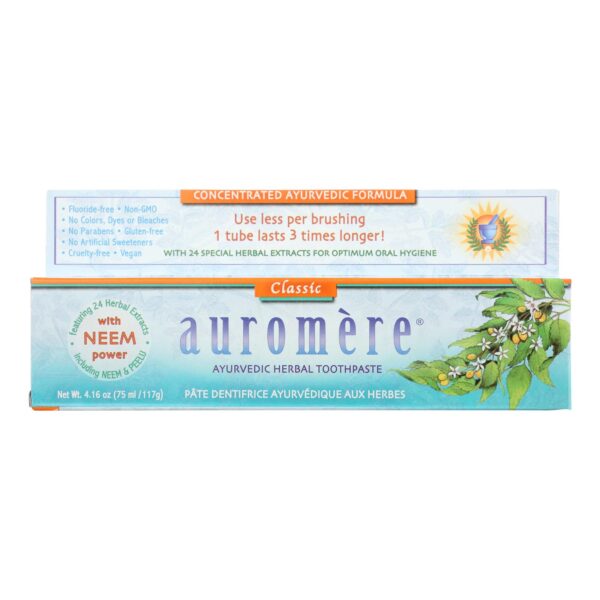 Auromere Original Licorice Toothpaste 4.16 oz.