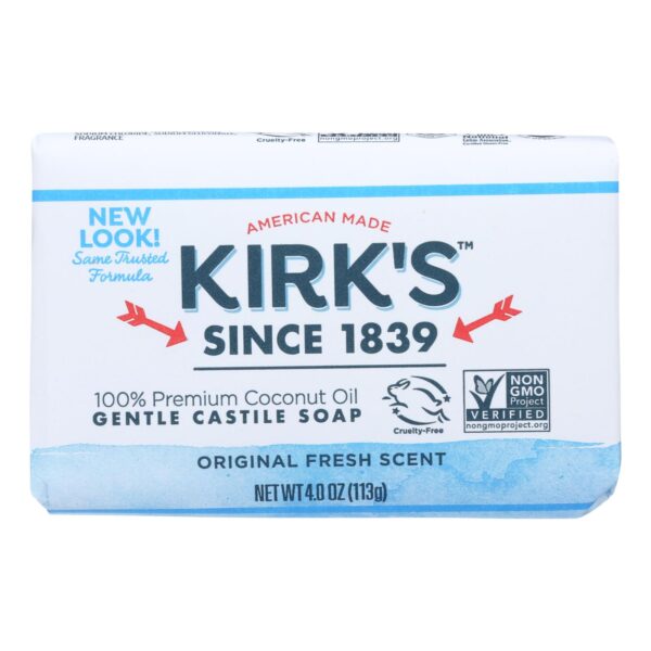 Kirk's Original Coco Castile Bar Soap 4 oz.