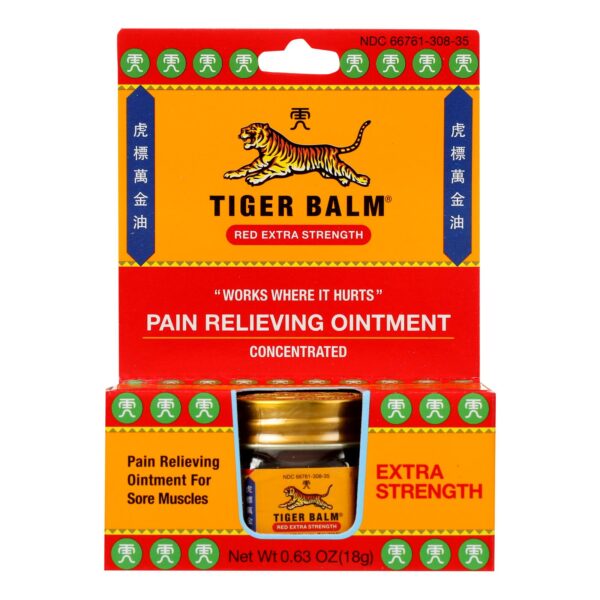 Tiger Balm Red Extra Strength 0.63 oz.