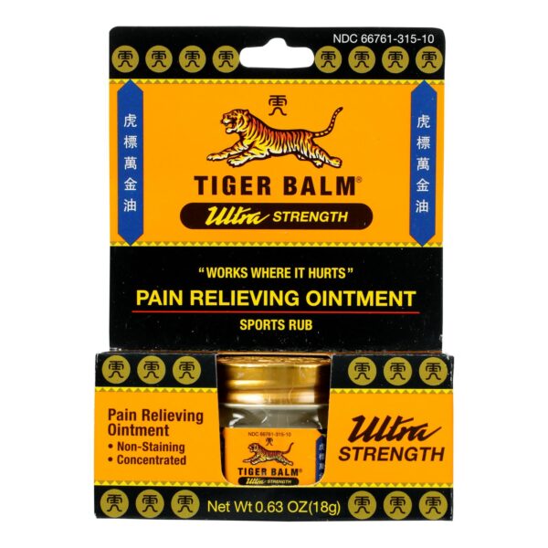 Tiger Balm Ultra Strength 0.63 oz.