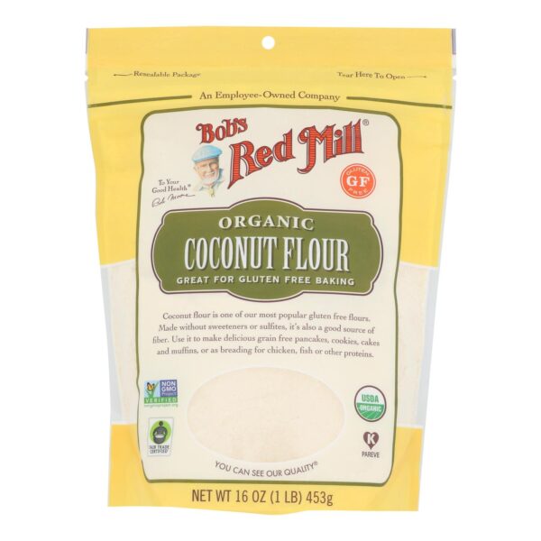 Bob's Red Mill Organic High-Fiber Coconut Flour 16 oz.