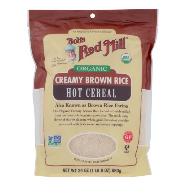 Bob's Red Mill Organic Brown Rice Farina Hot Cereal 24 oz.