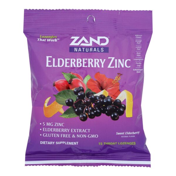 Zand Elderberry Zinc Lozenges