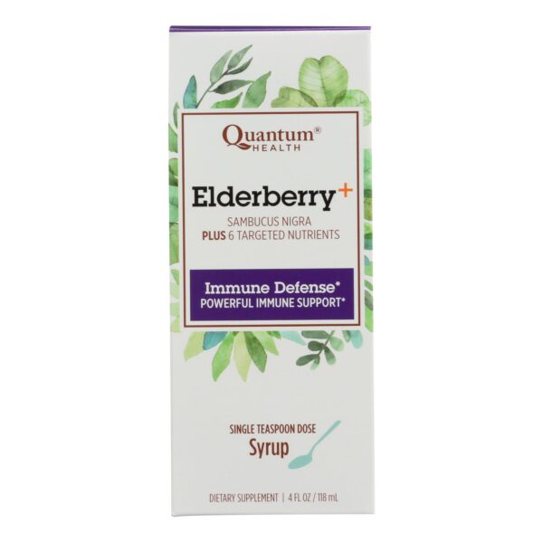 Quantum Elderberry C-Syrup Nutritional Defense 4 fl. oz.