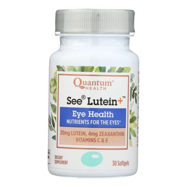 Quantum See Lutein+ 30 Softgels