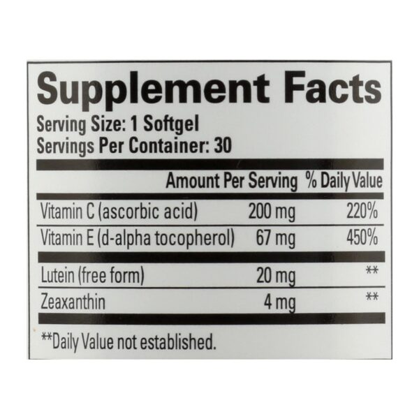 Quantum See Lutein+ 30 Softgels - Image 2