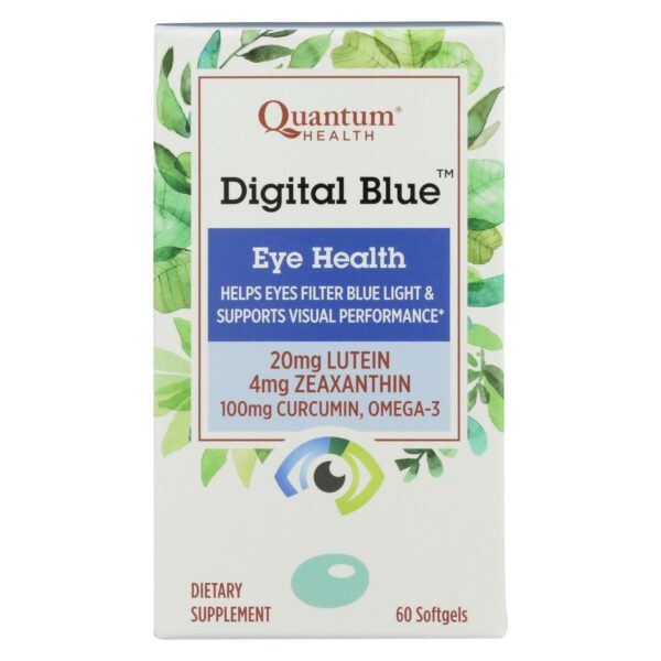 Quantum Digital Blue Eye Health 60 Softgels