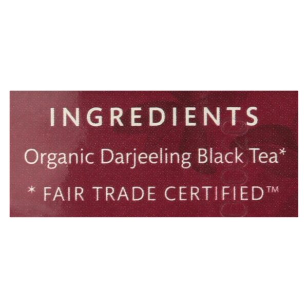 Choice Teas Darjeeling Organic Tea Bags 16 tea bags - Image 2