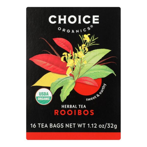 Choice Teas Rooibos Organic Tea Bags 16 tea bags