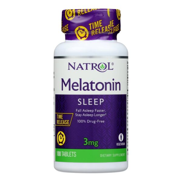 Natrol Melatonin Time Release Tablets 3 mg 100 tablets