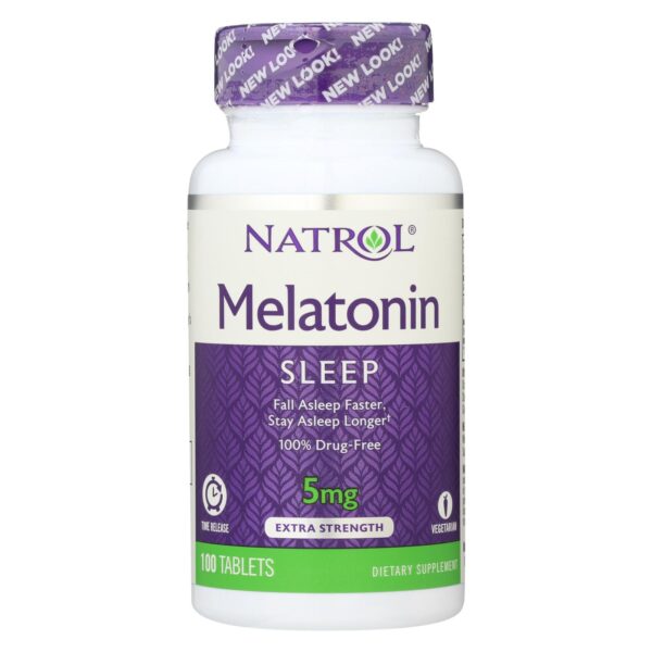 Natrol Melatonin Time Release Tablets 5mg 100 tablets