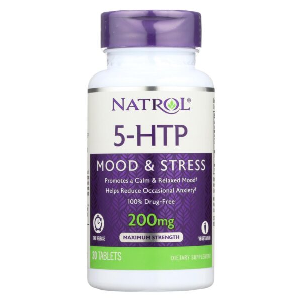 Natrol 5-HTP Stress & Mood Relief Tablets 30 Time Release Tablets