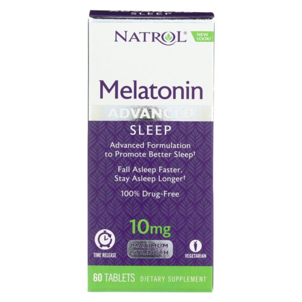 Natrol Advanced Sleep Melatonin Controlled Release Tablets 60 tablets