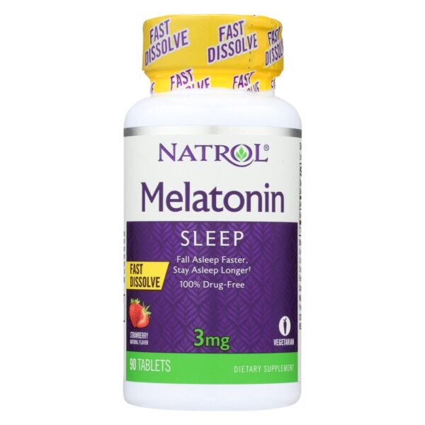 Natrol Malatonin Strawberry Fast Dissolve Tablets