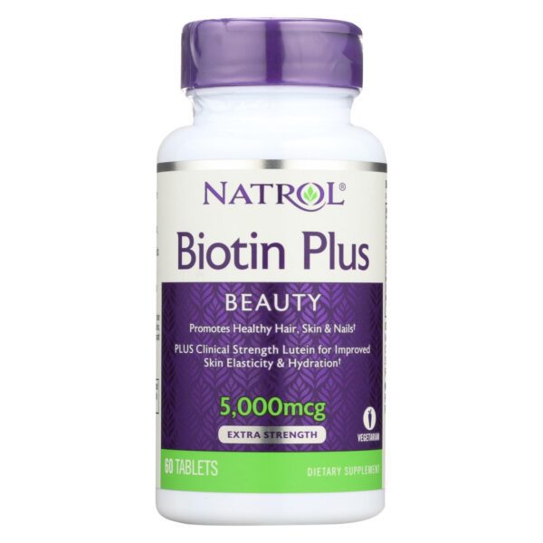 Natrol Biotin Plus with Lutein 60 tablets