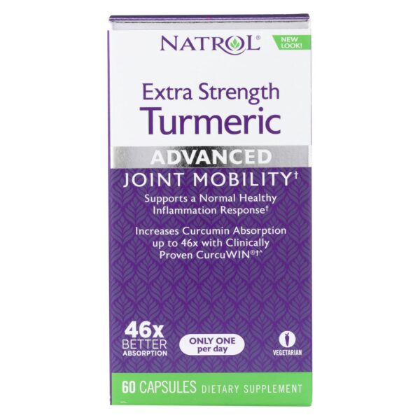 Natrol Extra Strength Turmeric 60 capsules