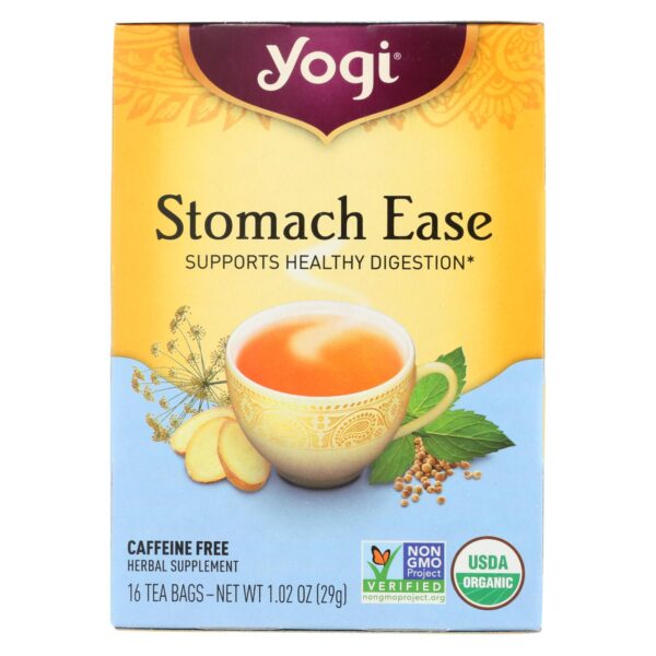 Yogi Tea Organic Stomach Ease Tea 16 tea bags