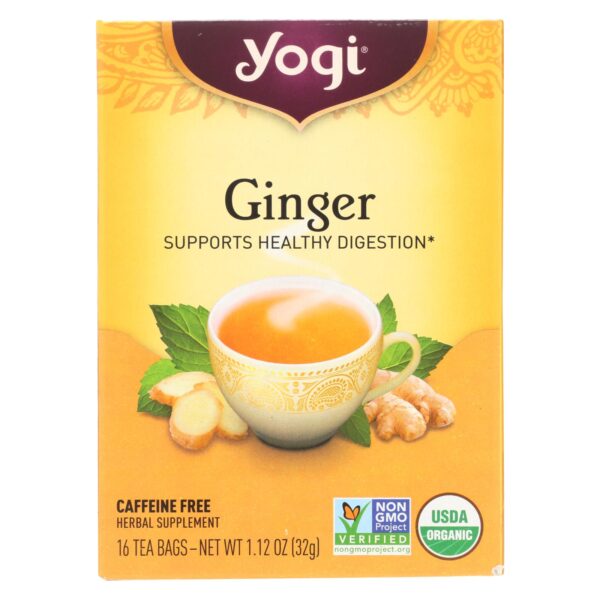 Yogi Tea Organic Ginger Tea 16 tea bags