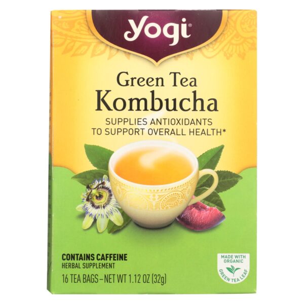 Yogi Tea Kombucha Green Tea 16 tea bags