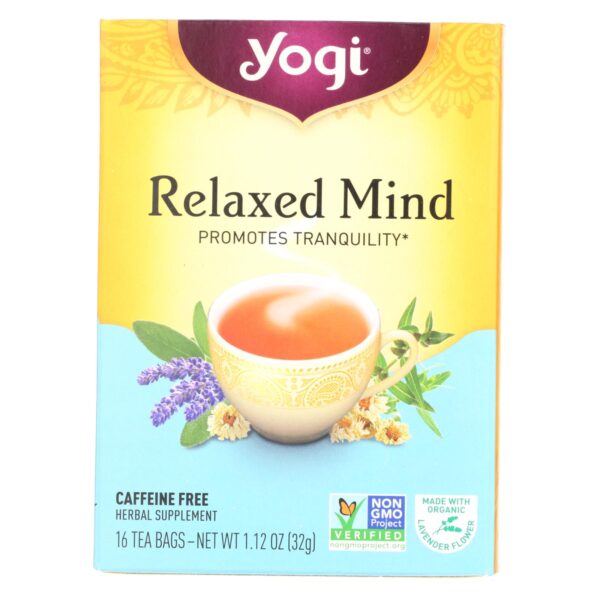 Yogi Tea Relaxed Mind Tea 16 tea bags