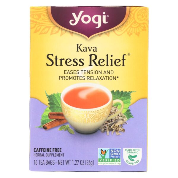 Yogi Tea Kava Root Stress Relief Tea 16 tea bags