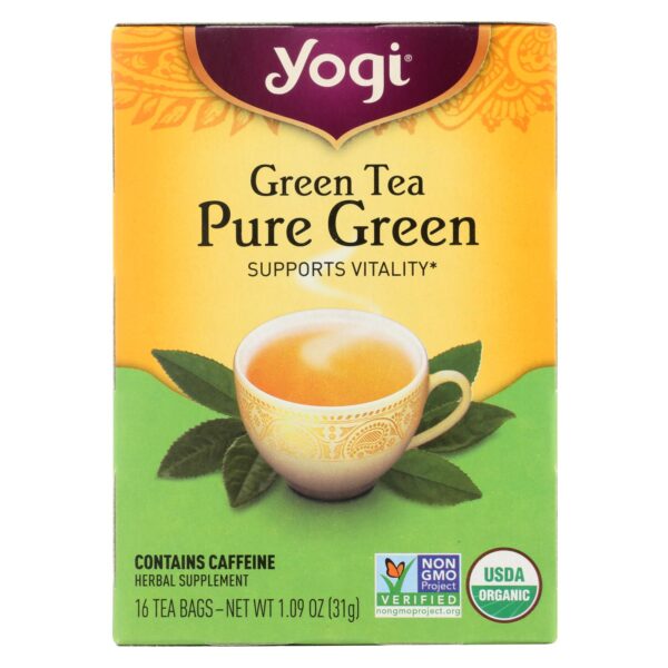 Yogi Tea Organic Simply Green Tea 16 tea bags