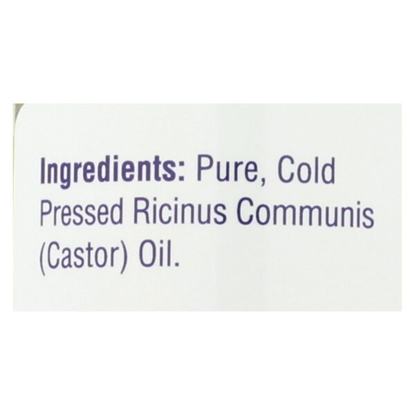 Heritage Products Castor Oil Hexane Free - 8 fl oz - Image 2