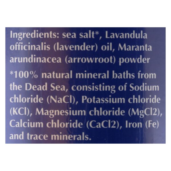 Ancient Secrets Aromatherapy Dead Sea Mineral Baths Lavender - 2 lbs - Image 2