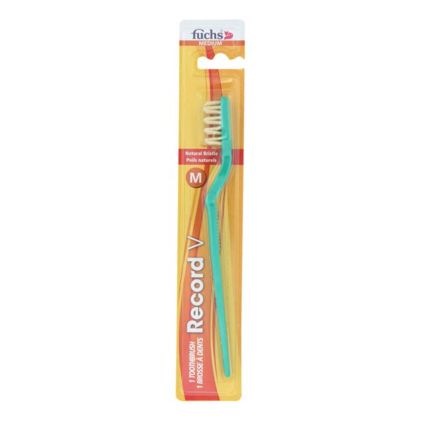 Fuchs Toothbrushes Record V Adult Medium Toothbrush Adult