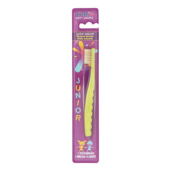 Fuchs Toothbrushes Natural Jr. Child's Medium Toothbrush Jr. Child