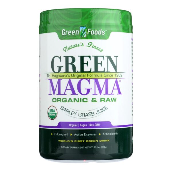 Green Foods Green Magma Barley Grass Juice Powder 11 oz.