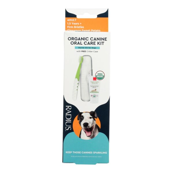 Radius Adult Canine Organic Dental Solutions Kit