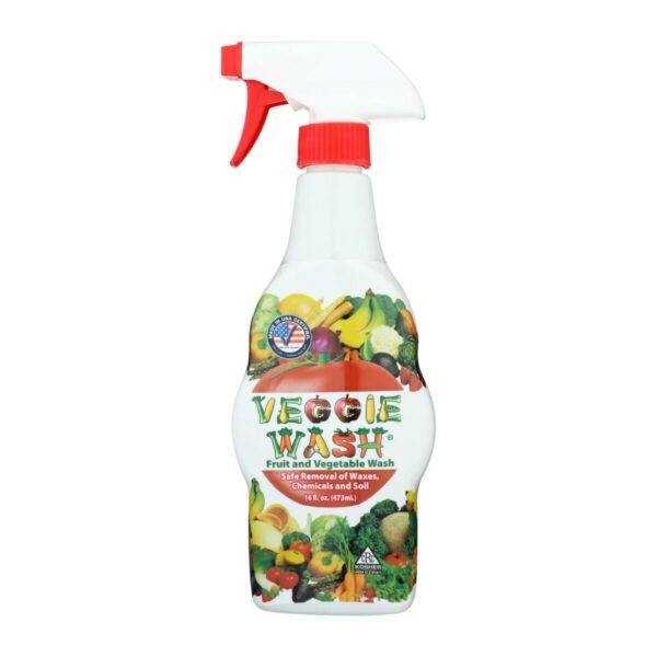 Veggie Wash Fruit And Vegetable, 16 oz