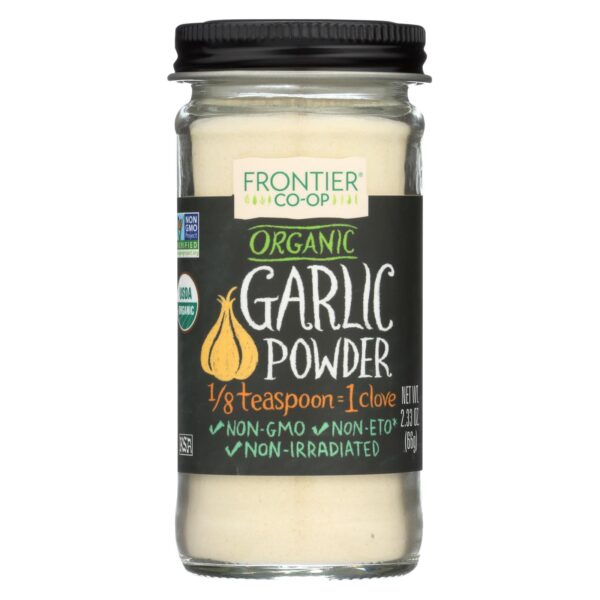 Frontier Co-op Garlic Powder, Organic 2.33 oz.