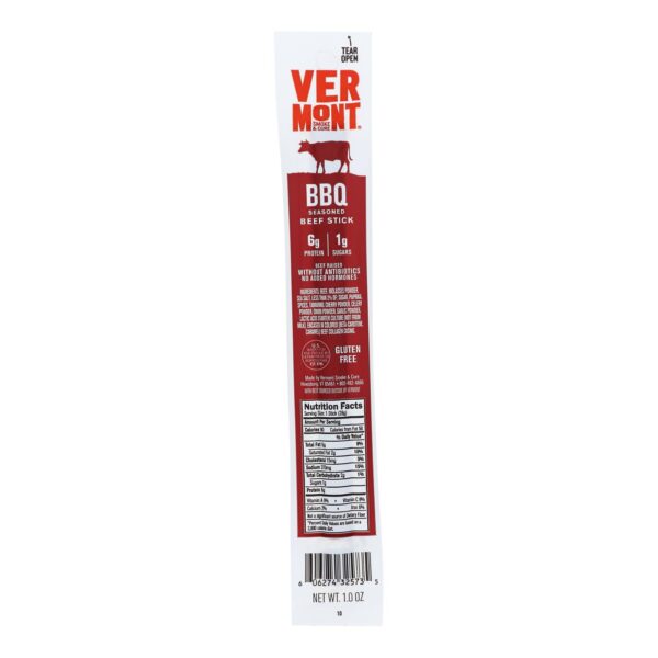 Vermont Smoke & Cure BBQ Beef Sticks 24 (1 oz.) sticks per box