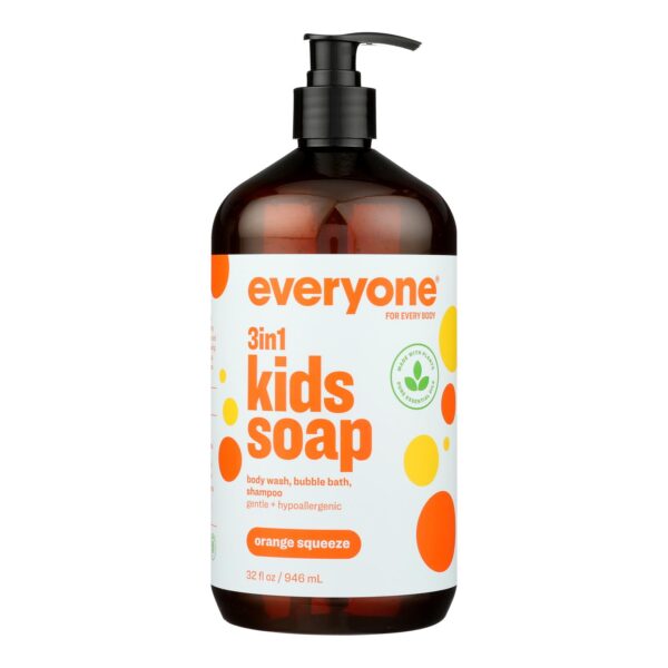 Everyone Kids Orange Squeeze Liquid Soap 32 fl. oz.