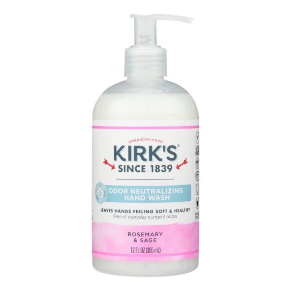 Kirk's Coco Castile Rosemary & Sage Hydrating Liquid Hand Soap 12 fl. oz.