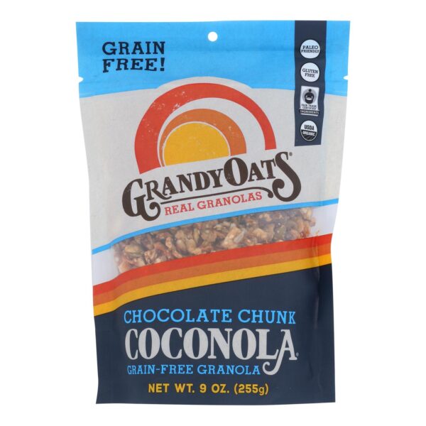 Grandy Oats Grain-Free Chocolate Chunk Coconola 9 oz. bag