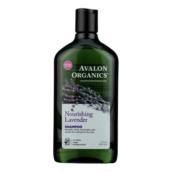 Avalon Organics Therapeutic Hair Care Lavender Nourishing Shampoos 11 fl. oz.