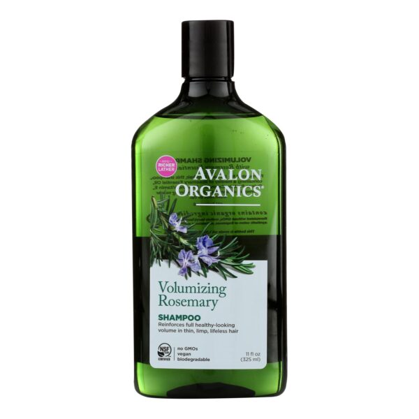 Avalon Organics Therapeutic Hair Care Rosemary Volumizing Shampoos 11 fl. oz.