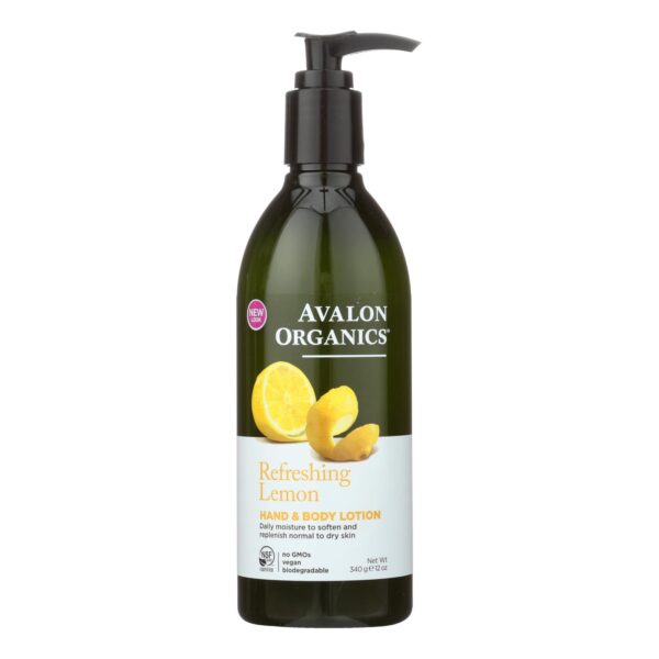 Avalon Organics Therapeutic Body Care Lemon Hand & Body Lotions 12 fl. oz.