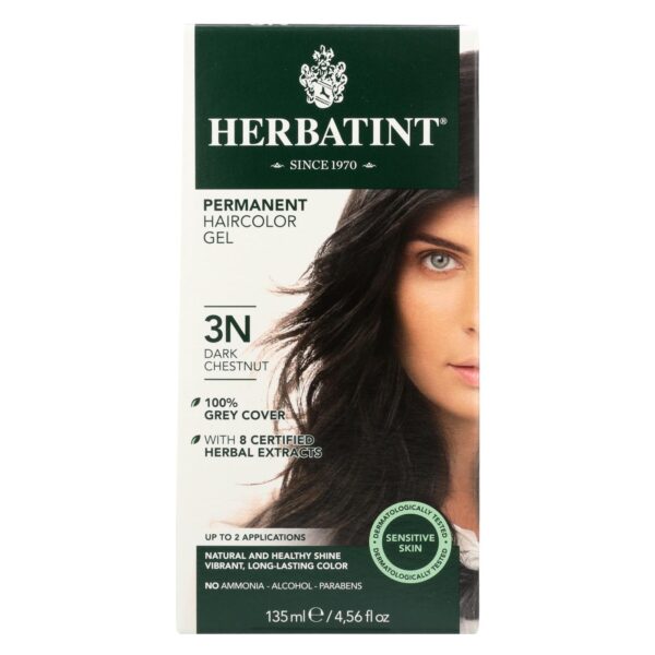 Herbatint 3N Dark Chestnut Hair Color Gel 4.5 fl. oz.