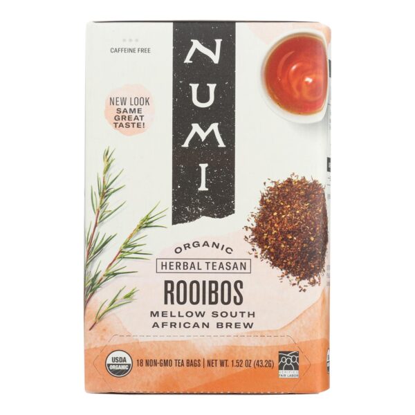 Numi Tea Rooibos Tea 18 tea bags